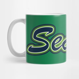 Football Fan of Seattle Mug